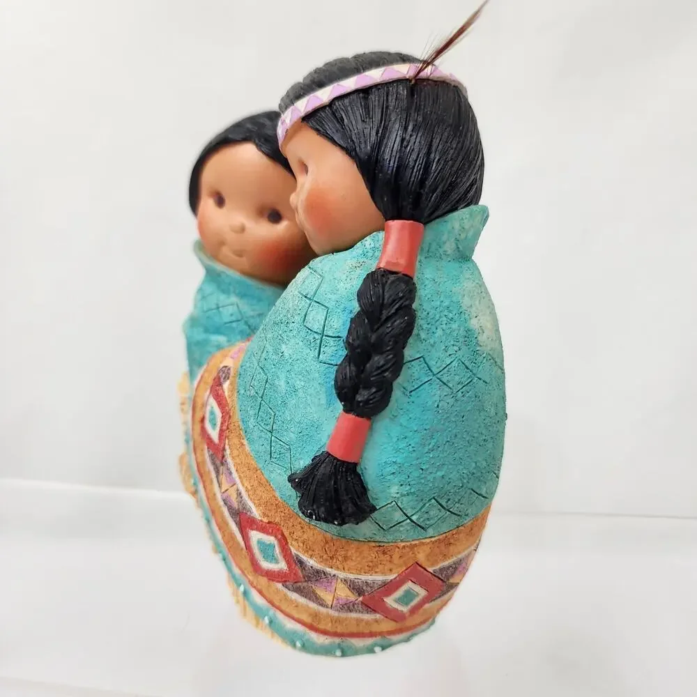 Friends Of The Feather 'Love For Many Moons' Couple Embracing Heart Shape 5